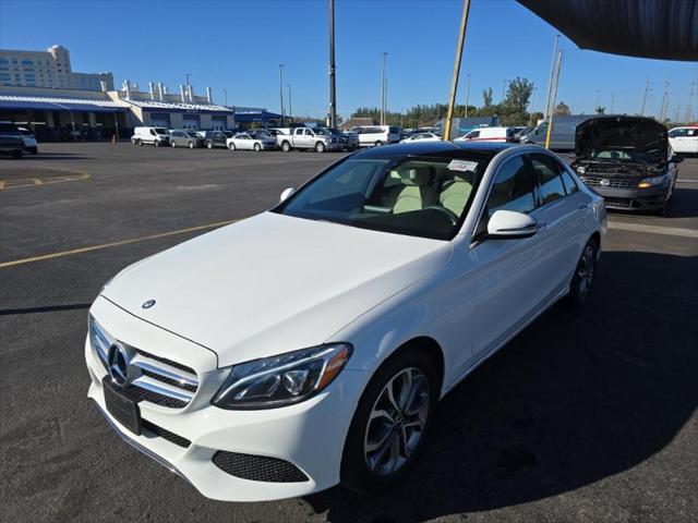 used 2017 Mercedes-Benz C-Class car, priced at $23,950