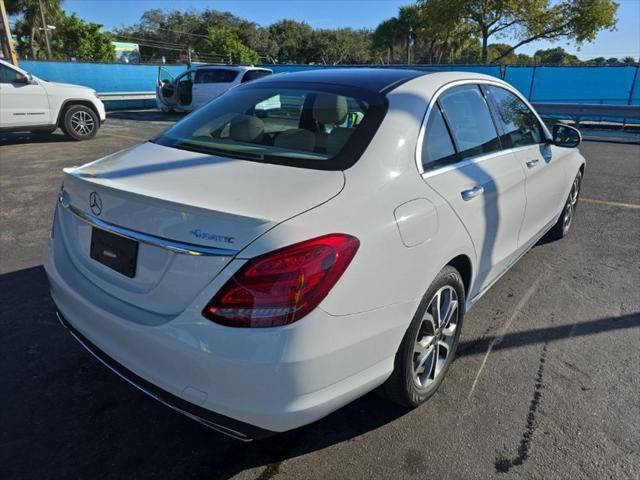 used 2017 Mercedes-Benz C-Class car, priced at $23,950