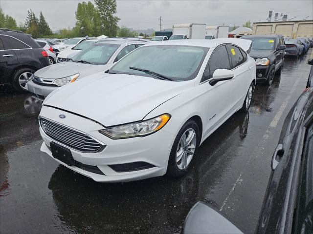 used 2018 Ford Fusion Hybrid car, priced at $21,950