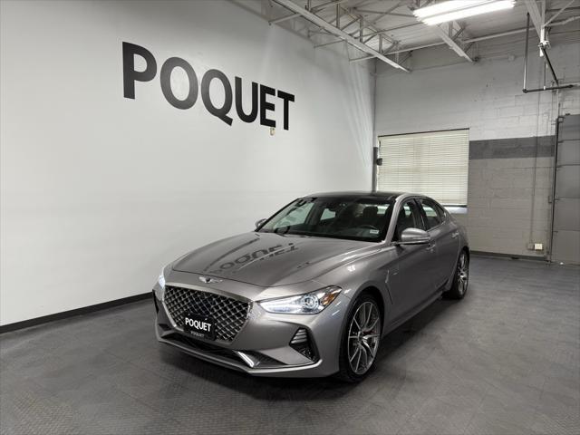 used 2020 Genesis G70 car, priced at $27,950