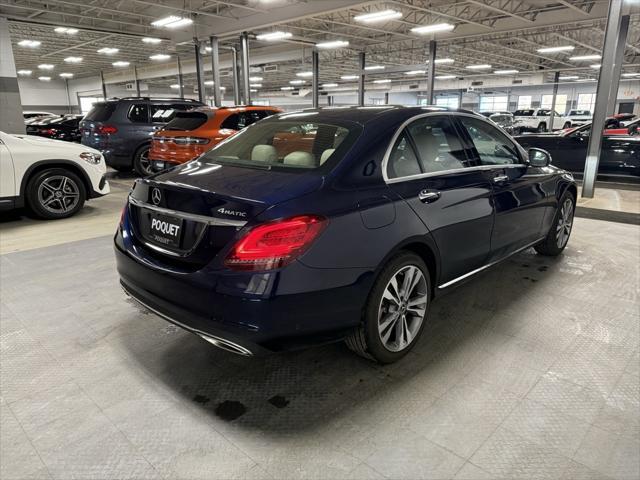 used 2021 Mercedes-Benz C-Class car, priced at $35,950