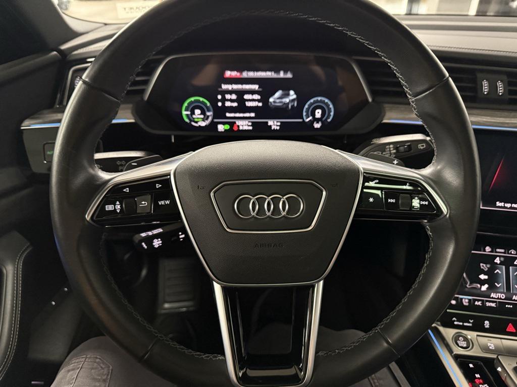 used 2022 Audi e-tron car, priced at $41,495