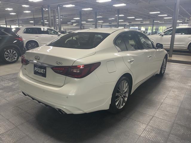 used 2022 INFINITI Q50 car, priced at $32,950