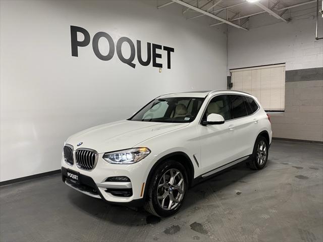 used 2021 BMW X3 car, priced at $36,950