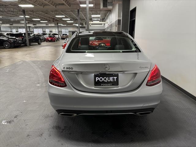 used 2017 Mercedes-Benz C-Class car, priced at $24,950