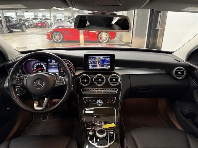 used 2017 Mercedes-Benz C-Class car, priced at $24,950
