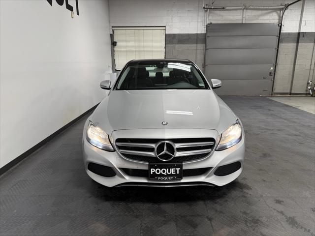 used 2017 Mercedes-Benz C-Class car, priced at $24,950
