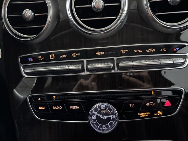 used 2017 Mercedes-Benz C-Class car, priced at $24,950