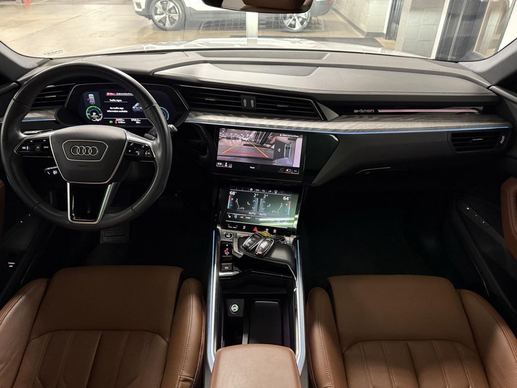 used 2022 Audi e-tron car, priced at $41,495