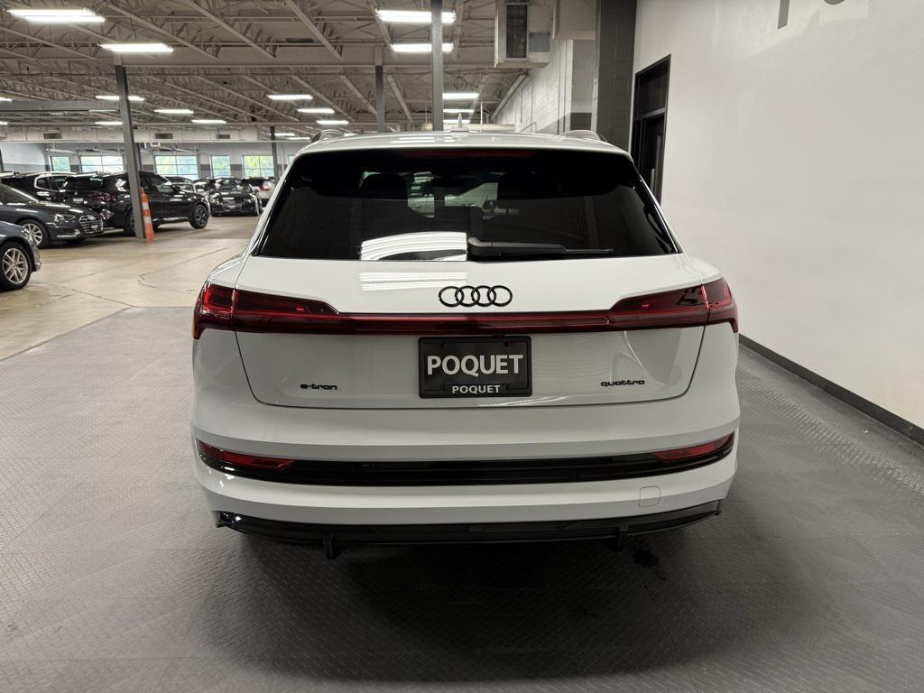used 2022 Audi e-tron car, priced at $41,495