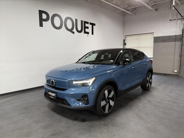 used 2022 Volvo C40 Recharge Pure Electric car, priced at $35,950