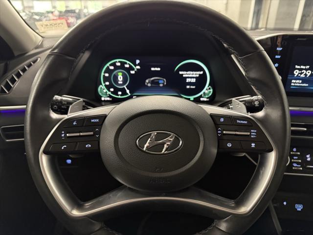 used 2022 Hyundai Sonata Hybrid car, priced at $29,950
