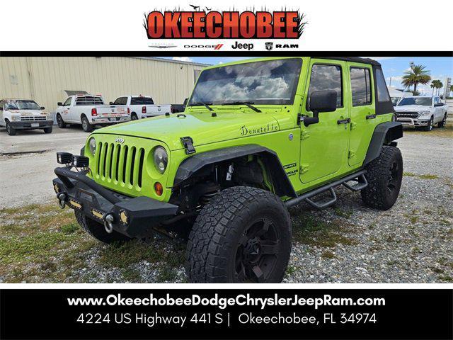 used 2012 Jeep Wrangler Unlimited car, priced at $9,434