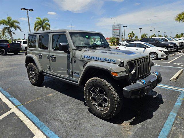 used 2022 Jeep Wrangler Unlimited 4xe car, priced at $37,884