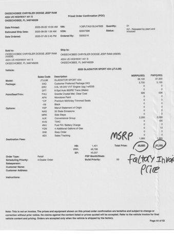 new 2025 Jeep Gladiator car, priced at $45,985