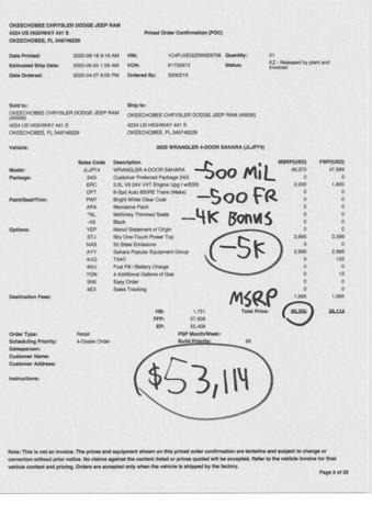 new 2025 Jeep Wrangler car, priced at $55,984