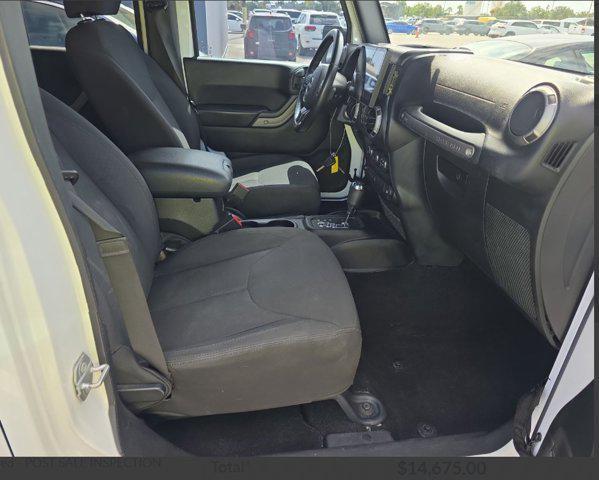 used 2016 Jeep Wrangler Unlimited car, priced at $14,484