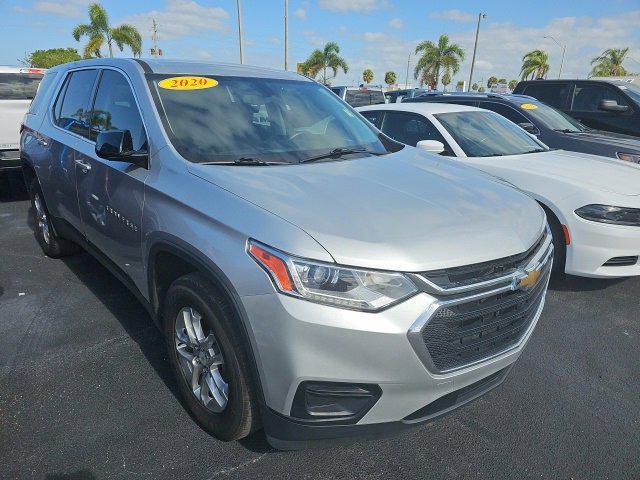 used 2020 Chevrolet Traverse car, priced at $18,984