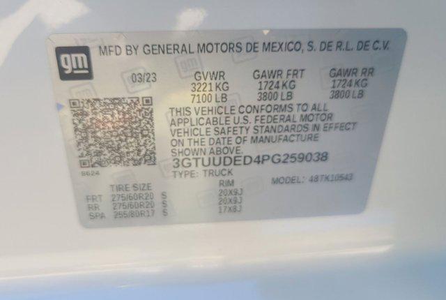 used 2023 GMC Sierra 1500 car, priced at $51,984