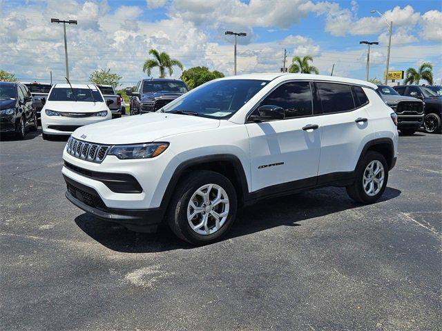 used 2024 Jeep Compass car, priced at $19,484