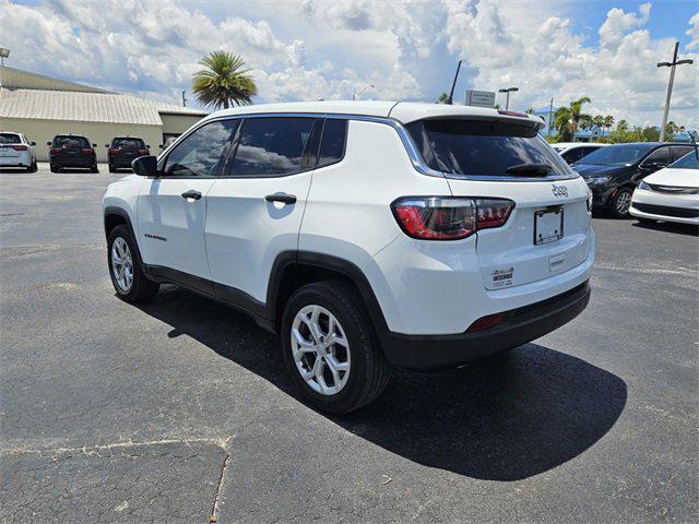 used 2024 Jeep Compass car, priced at $19,484