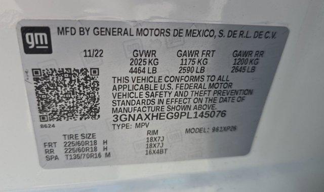 used 2023 Chevrolet Equinox car, priced at $18,984