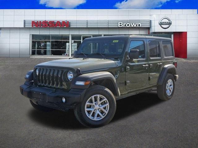 used 2023 Jeep Wrangler car, priced at $34,588