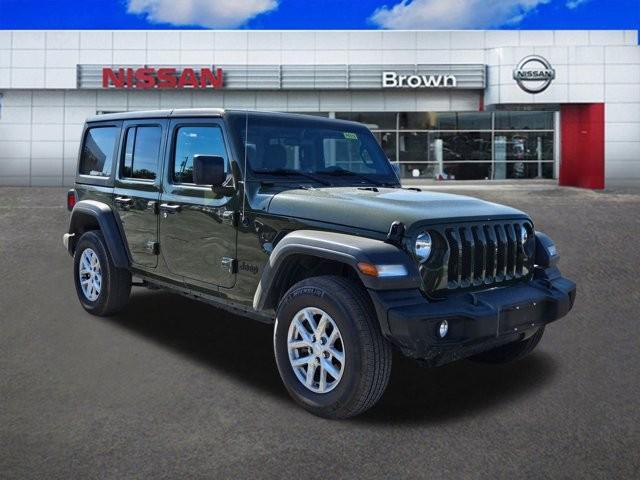 used 2023 Jeep Wrangler car, priced at $34,588