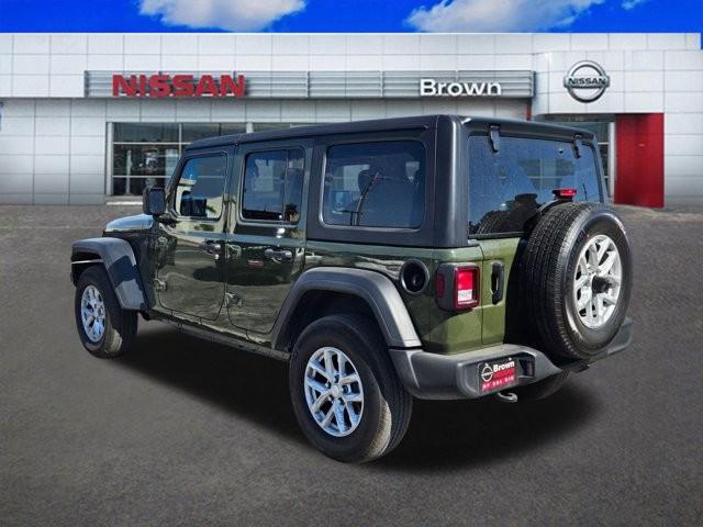 used 2023 Jeep Wrangler car, priced at $34,588