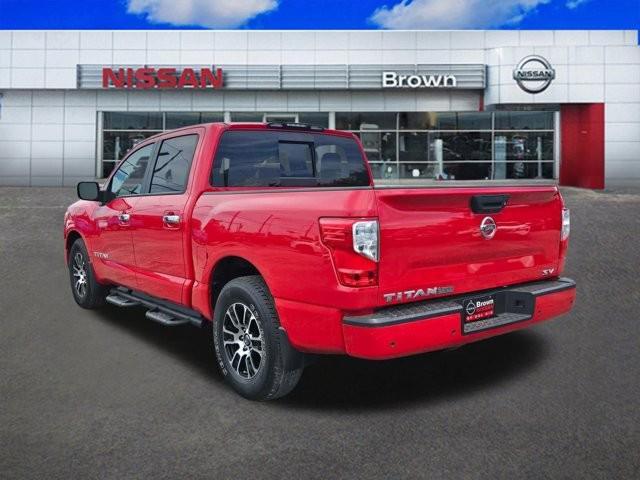 used 2021 Nissan Titan car, priced at $28,777