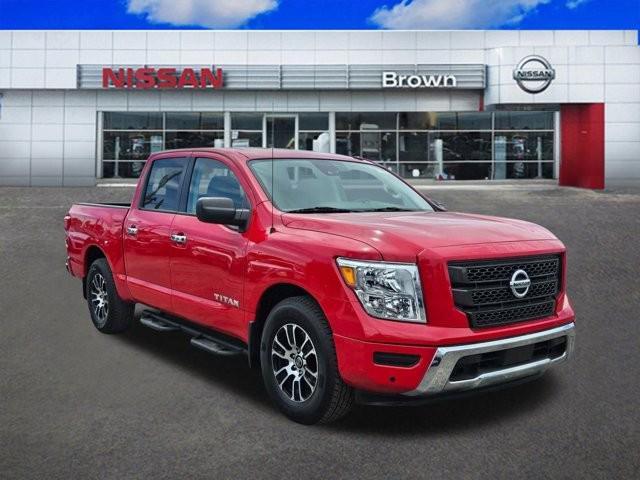 used 2021 Nissan Titan car, priced at $28,777