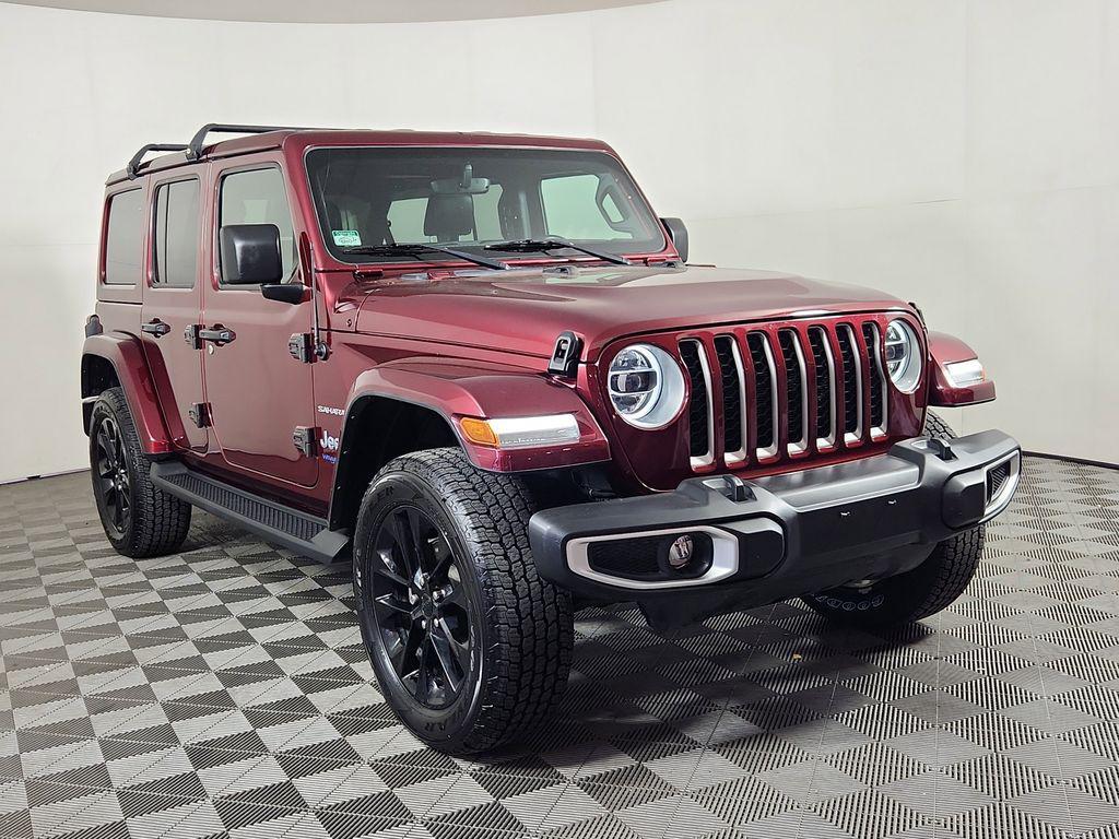 used 2021 Jeep Wrangler Unlimited 4xe car, priced at $32,252