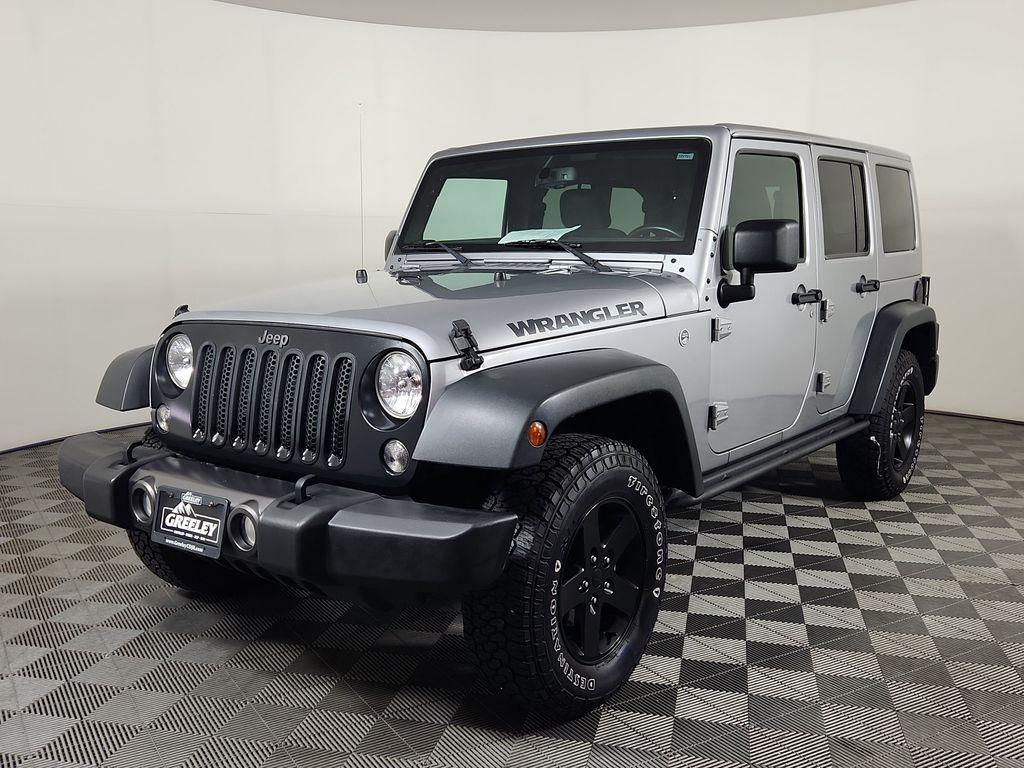 used 2016 Jeep Wrangler Unlimited car, priced at $16,305