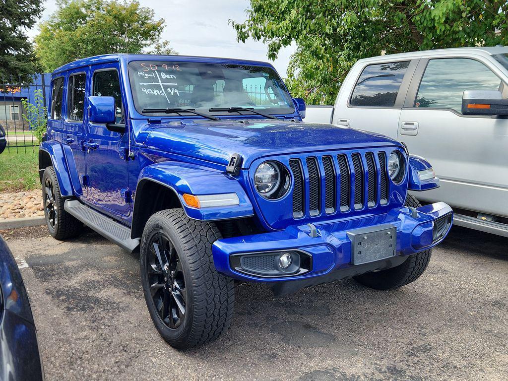 used 2020 Jeep Wrangler Unlimited car, priced at $39,492