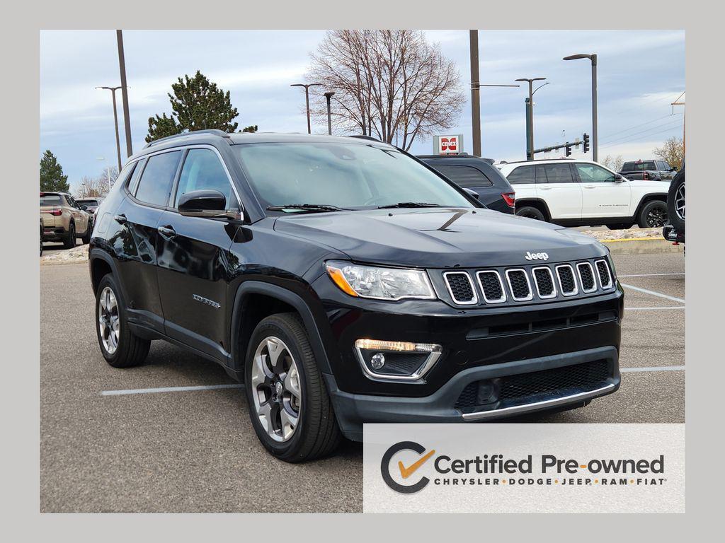 used 2021 Jeep Compass car, priced at $19,603