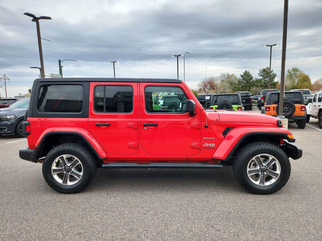 used 2022 Jeep Wrangler Unlimited car, priced at $30,587
