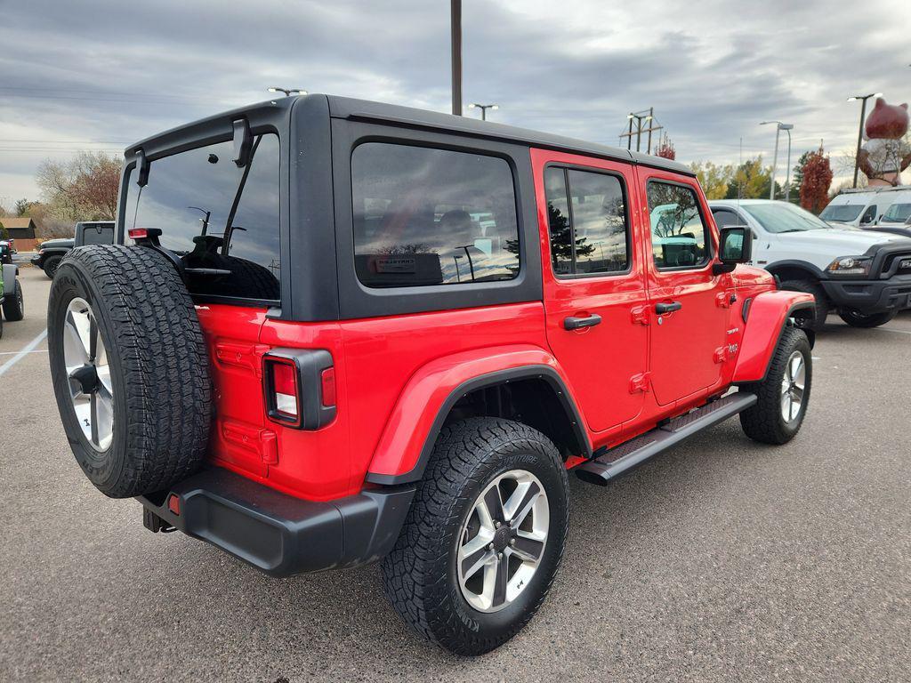 used 2022 Jeep Wrangler Unlimited car, priced at $30,587