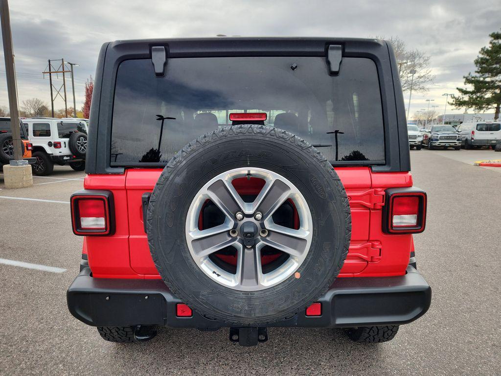 used 2022 Jeep Wrangler Unlimited car, priced at $30,587