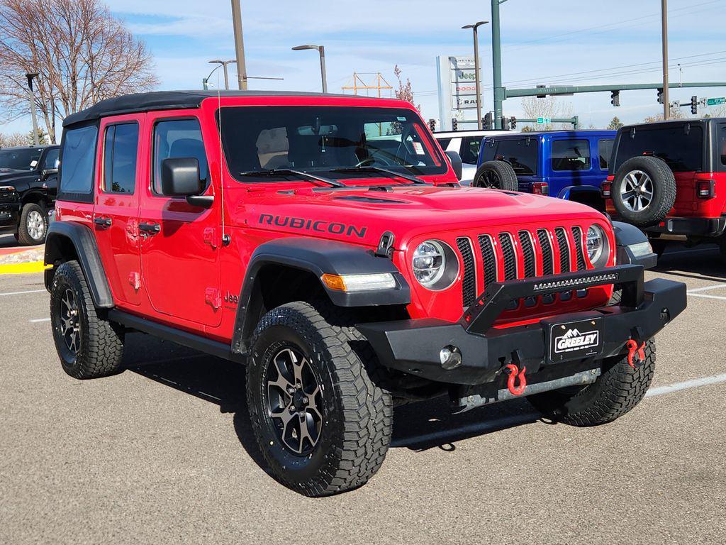 used 2018 Jeep Wrangler Unlimited car, priced at $34,602