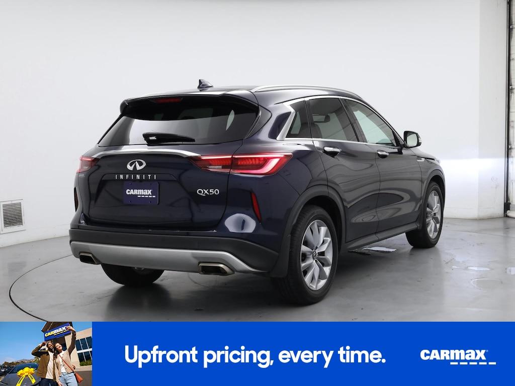 used 2022 INFINITI QX50 car, priced at $28,998