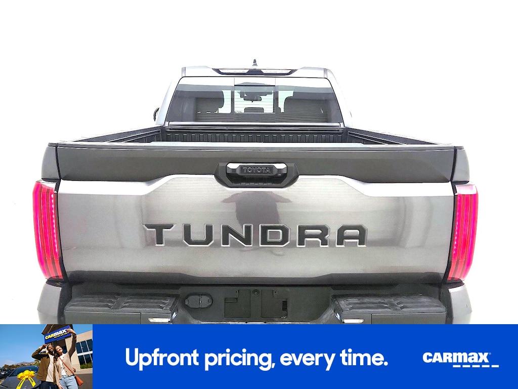 used 2022 Toyota Tundra car, priced at $37,998