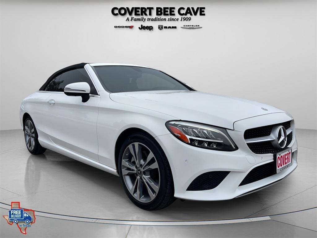 used 2021 Mercedes-Benz C-Class car, priced at $40,997