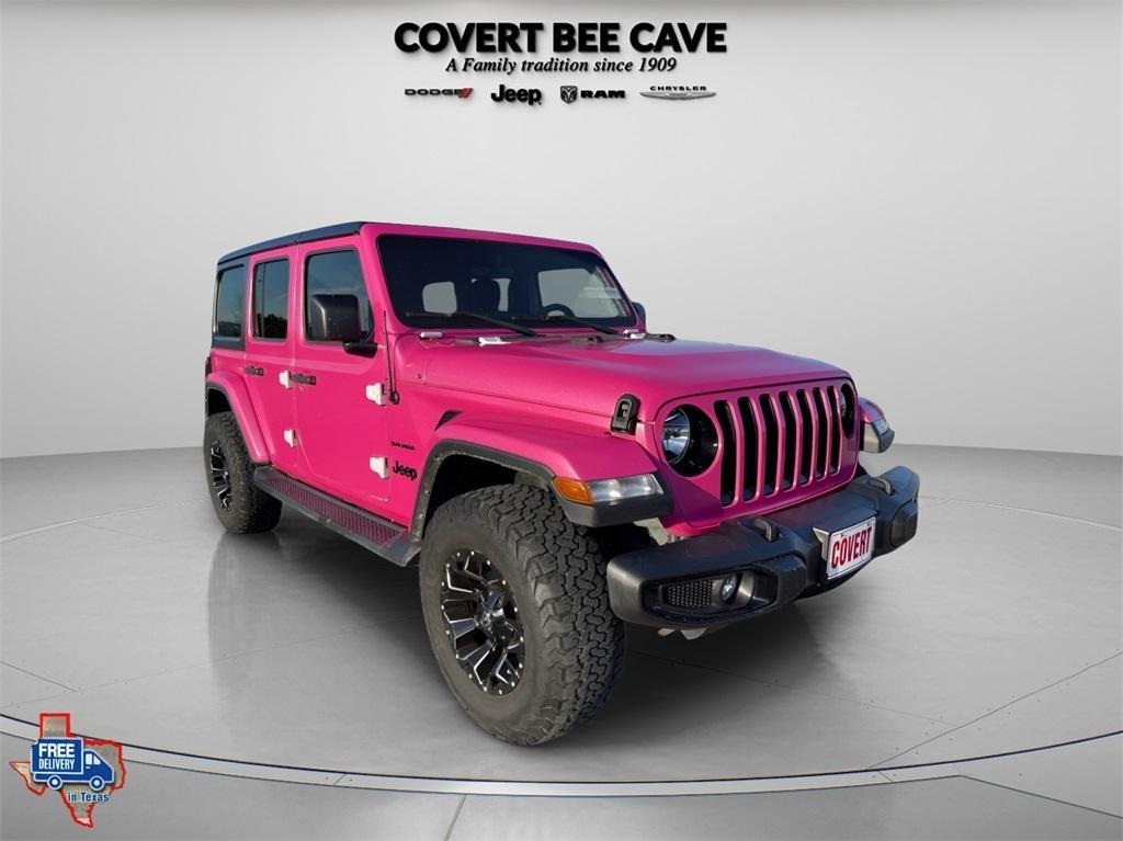 used 2022 Jeep Wrangler Unlimited car, priced at $37,425