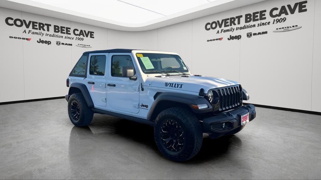 used 2023 Jeep Wrangler car, priced at $31,525