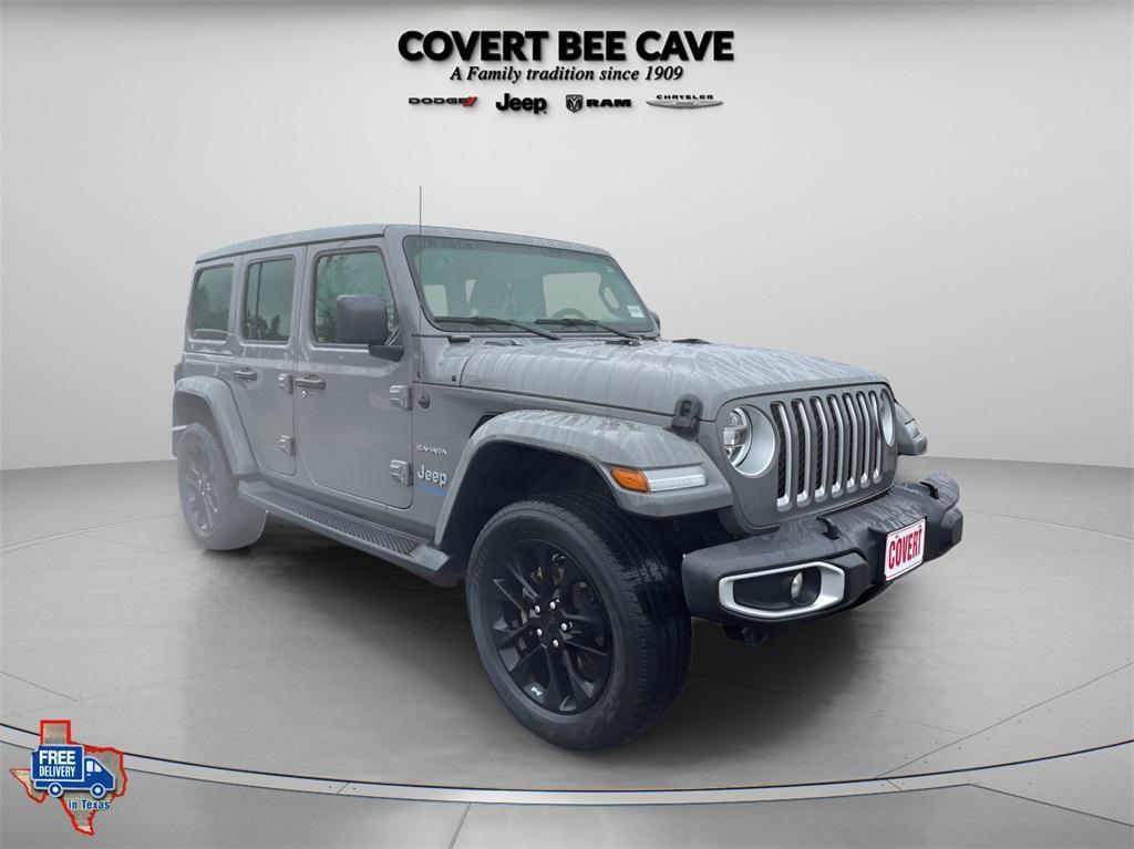 used 2021 Jeep Wrangler Unlimited 4xe car, priced at $30,924