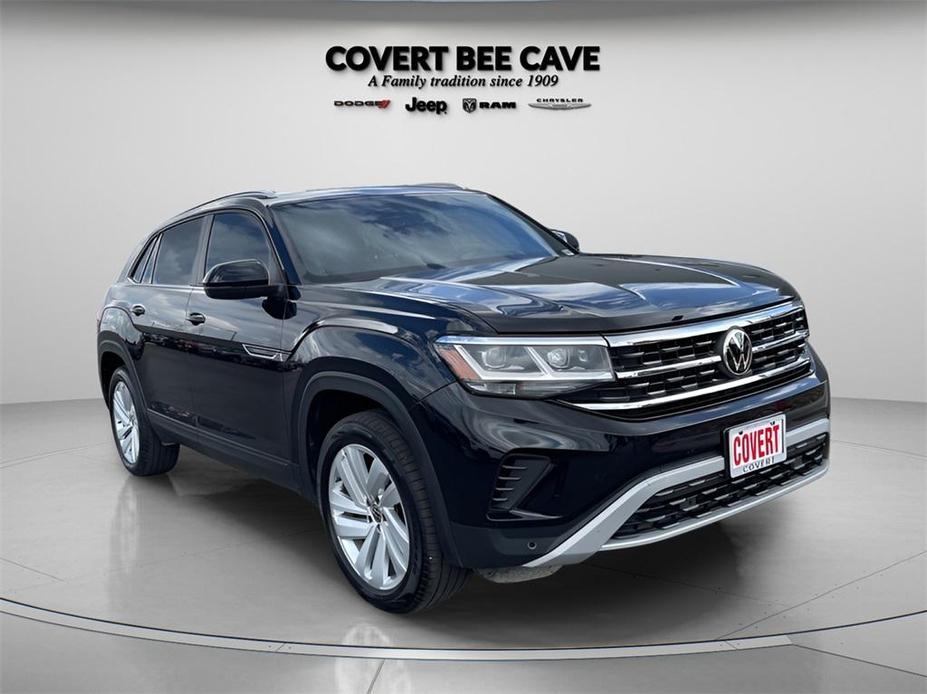 used 2021 Volkswagen Atlas Cross Sport car, priced at $25,958