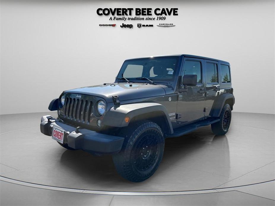 used 2017 Jeep Wrangler Unlimited car, priced at $19,783