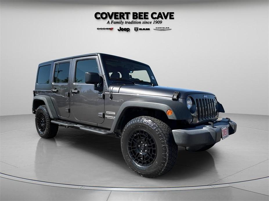 used 2017 Jeep Wrangler Unlimited car, priced at $19,783