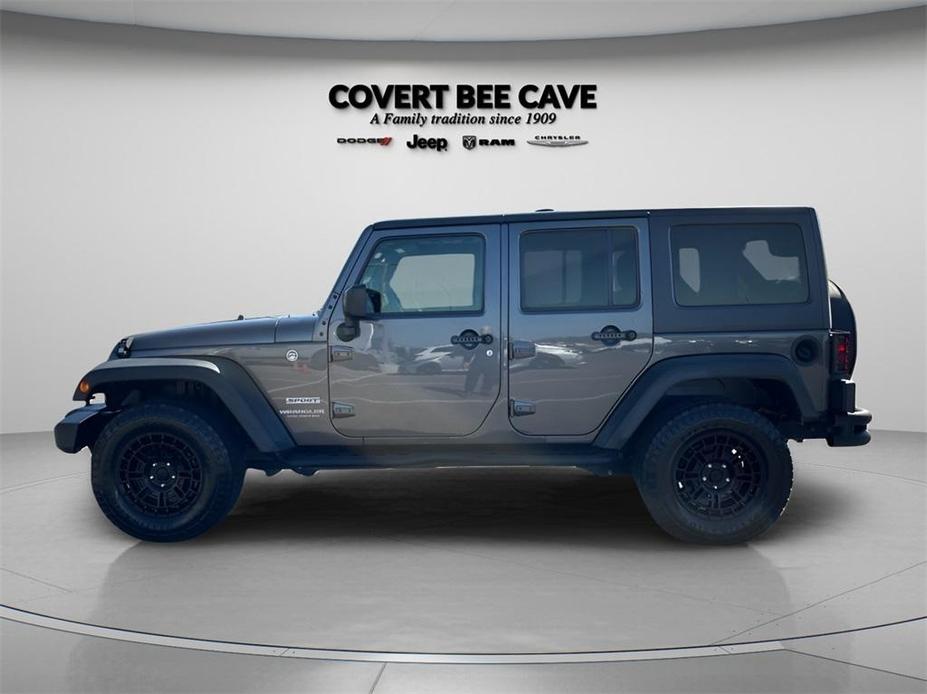 used 2017 Jeep Wrangler Unlimited car, priced at $19,783