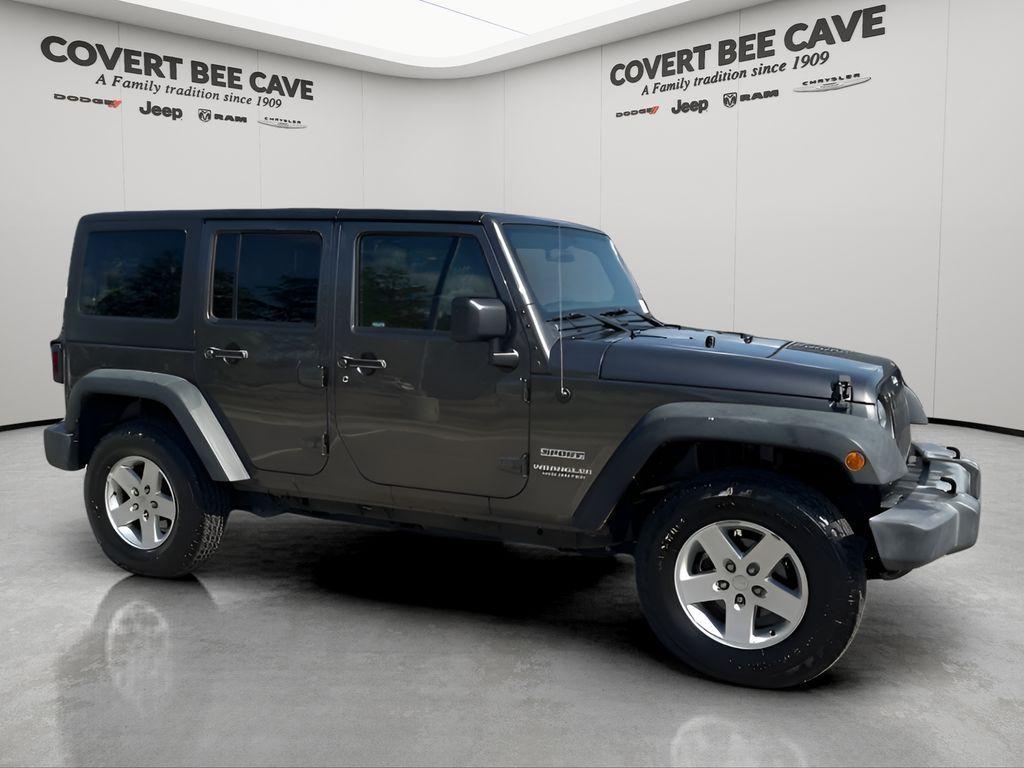 used 2017 Jeep Wrangler Unlimited car, priced at $18,715